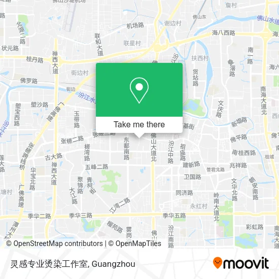 灵感专业烫染工作室 map