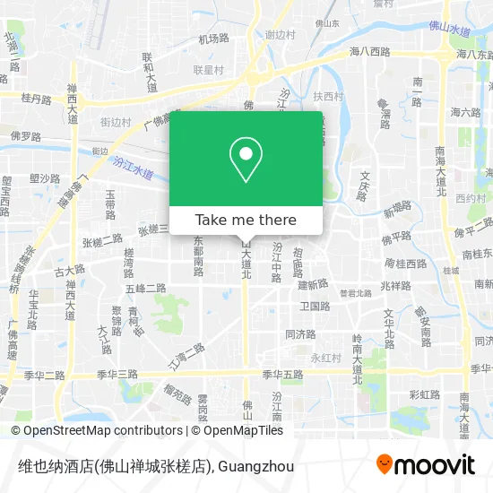 维也纳酒店(佛山禅城张槎店) map