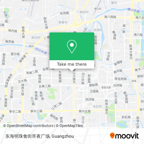 东海明珠食街宵夜广场 map