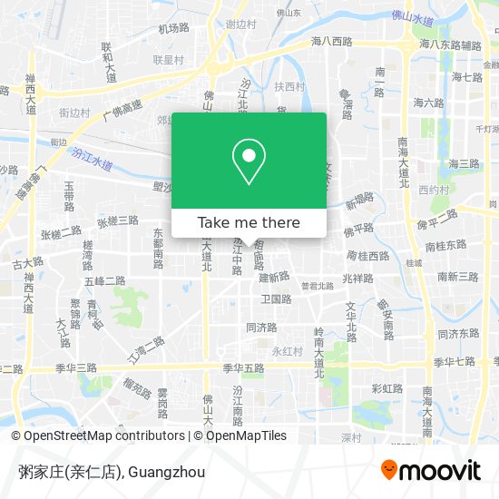 粥家庄(亲仁店) map