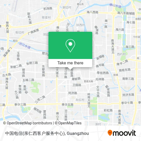 中国电信(亲仁西客户服务中心) map