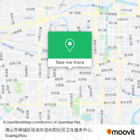 佛山市禅城区祖庙街道向阳社区卫生服务中心 map