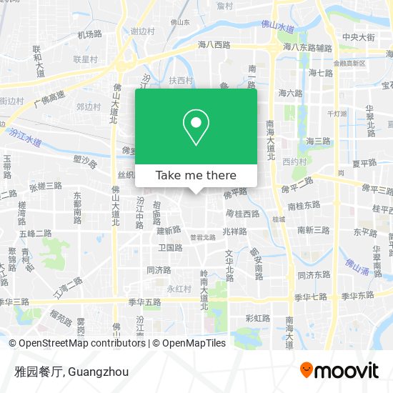 雅园餐厅 map