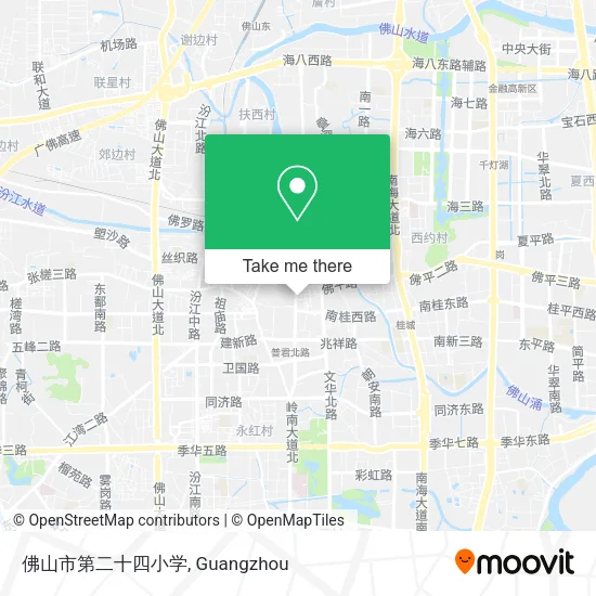 佛山市第二十四小学 map