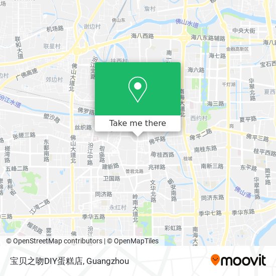 宝贝之吻DIY蛋糕店 map