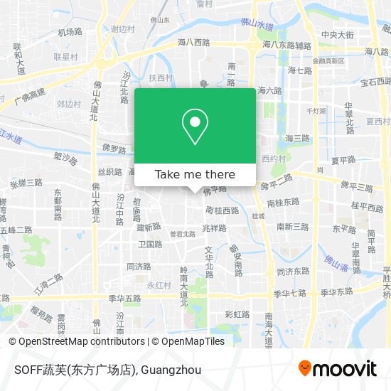 SOFF蔬芙(东方广场店) map