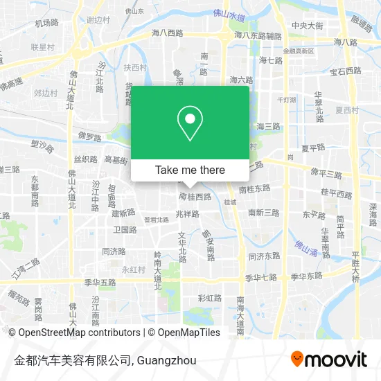 金都汽车美容有限公司 map