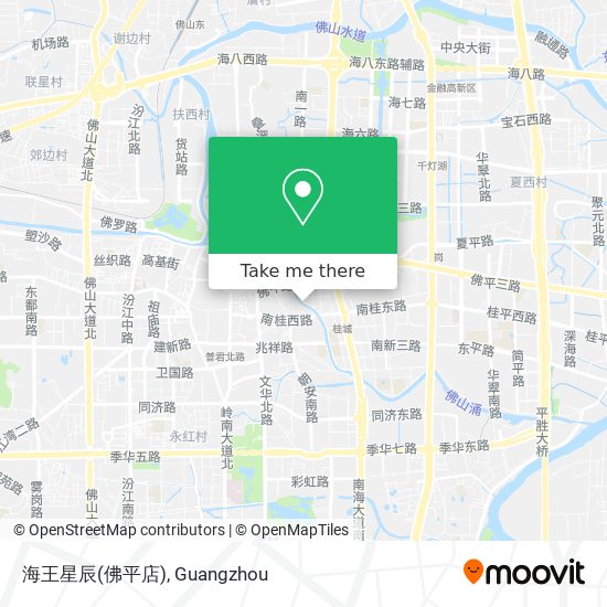 海王星辰(佛平店) map