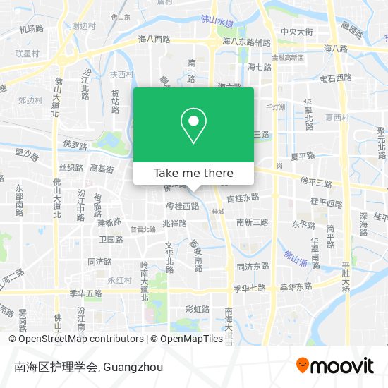 南海区护理学会 map