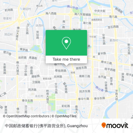 中国邮政储蓄银行(佛平路营业所) map