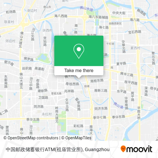 中国邮政储蓄银行ATM(祖庙营业所) map