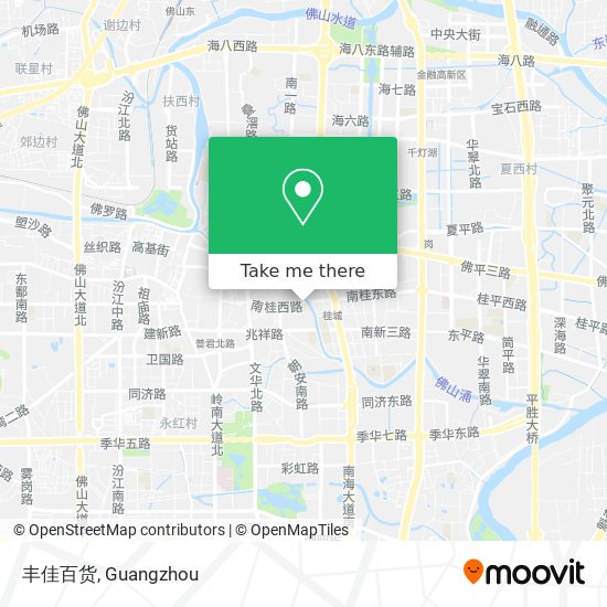 丰佳百货 map