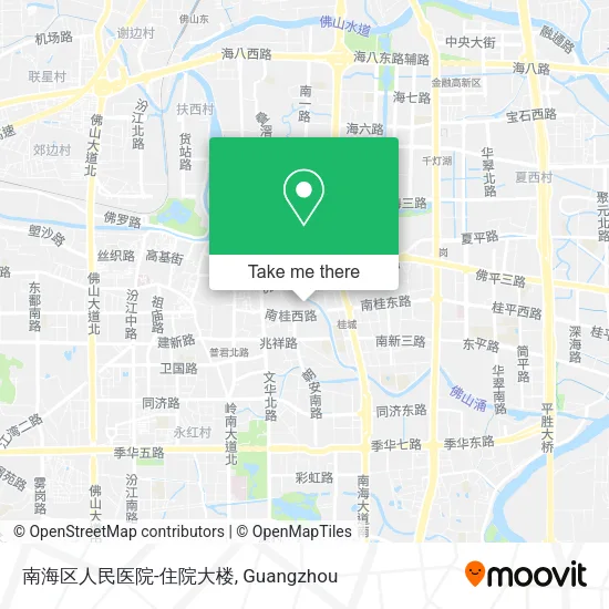 南海区人民医院-住院大楼 map
