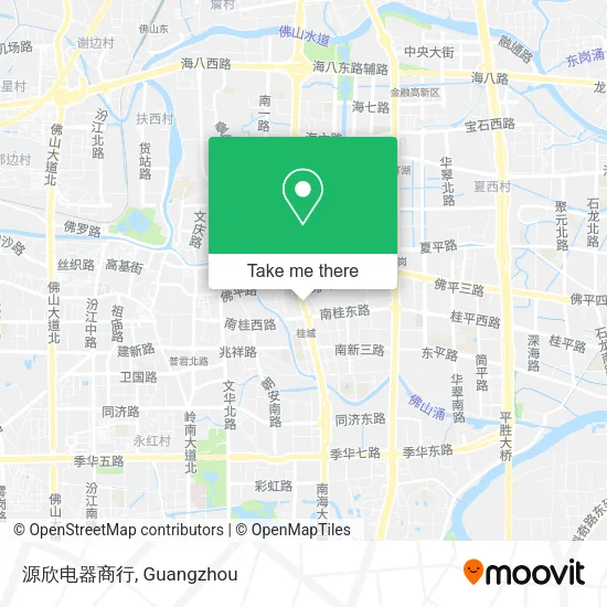 源欣电器商行 map