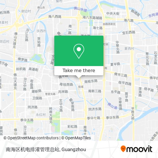 南海区机电排灌管理总站 map