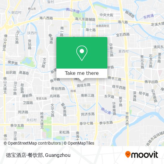 德宝酒店-餐饮部 map