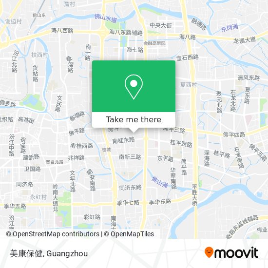 美康保健 map
