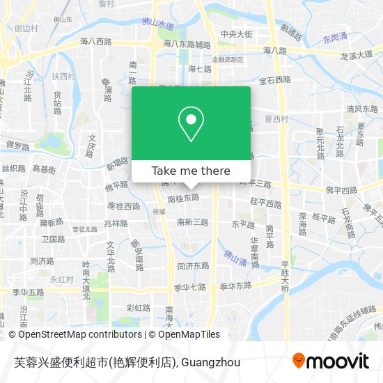 芙蓉兴盛便利超市(艳辉便利店) map