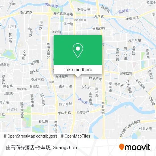佳高商务酒店-停车场 map