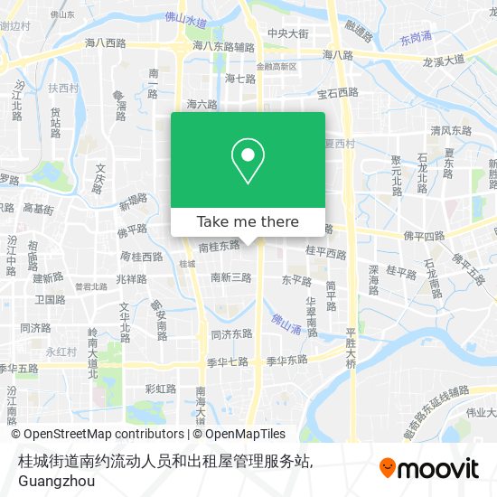 桂城街道南约流动人员和出租屋管理服务站 map