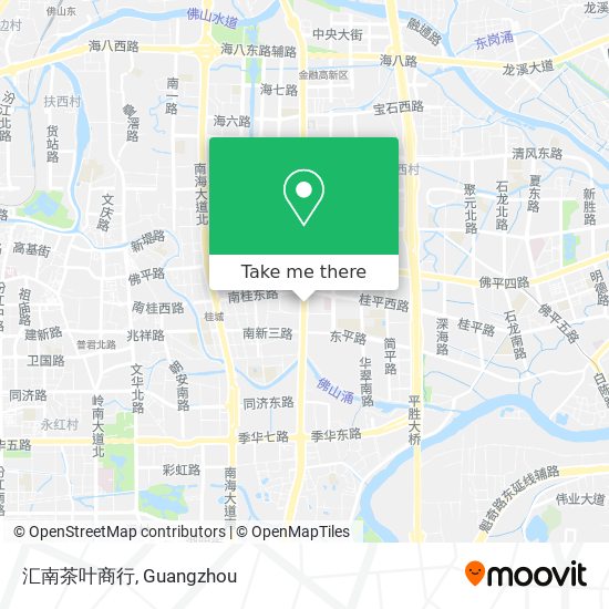 汇南茶叶商行 map