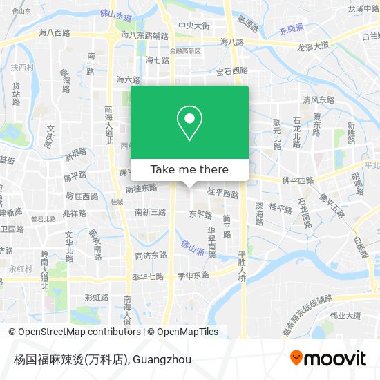 杨国福麻辣烫(万科店) map