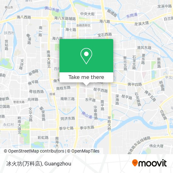 冰火坊(万科店) map
