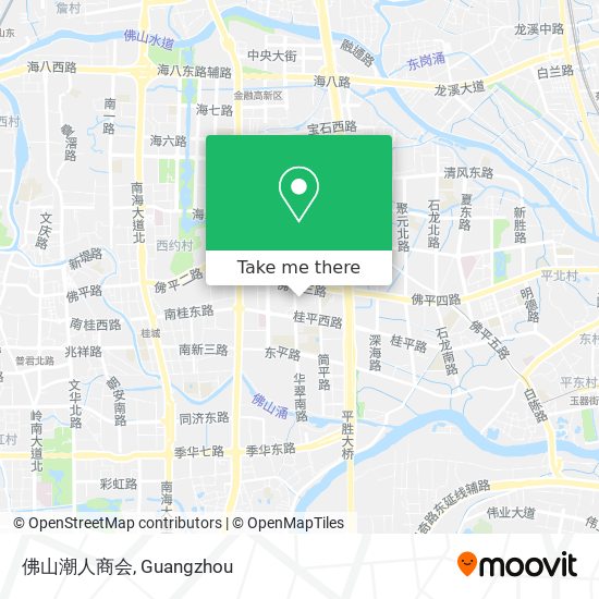 佛山潮人商会 map