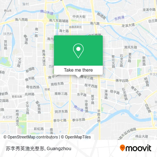 苏李秀英激光整形 map