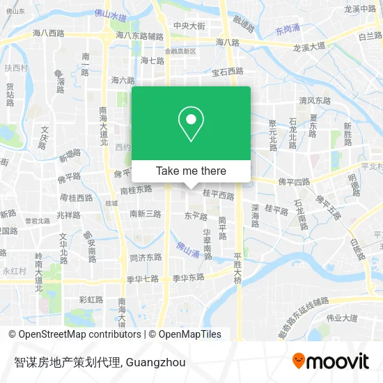 智谋房地产策划代理 map