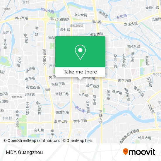 MDY map