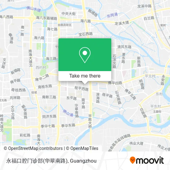 永福口腔门诊部(华翠南路) map