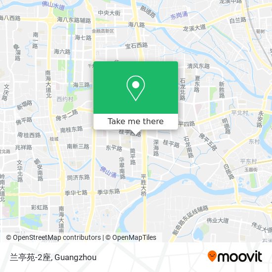兰亭苑-2座 map
