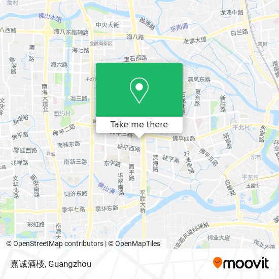 嘉诚酒楼 map