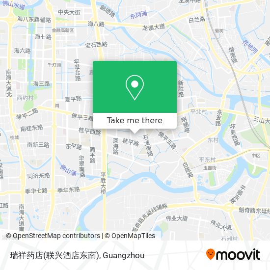 瑞祥药店(联兴酒店东南) map