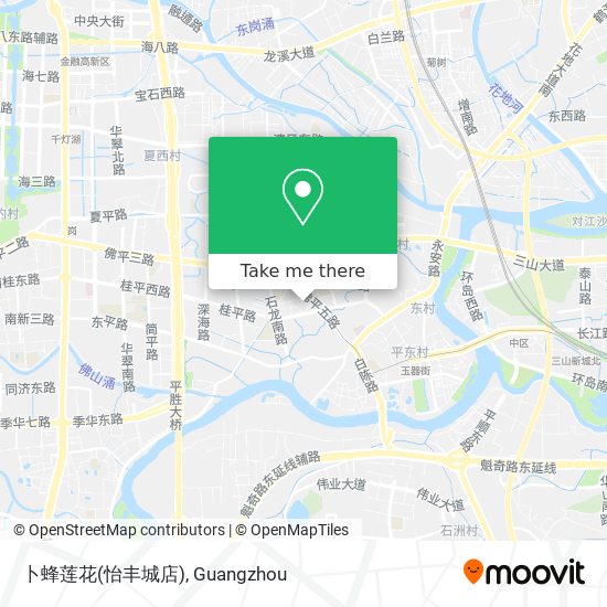 卜蜂莲花(怡丰城店) map