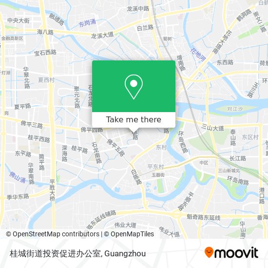 桂城街道投资促进办公室 map