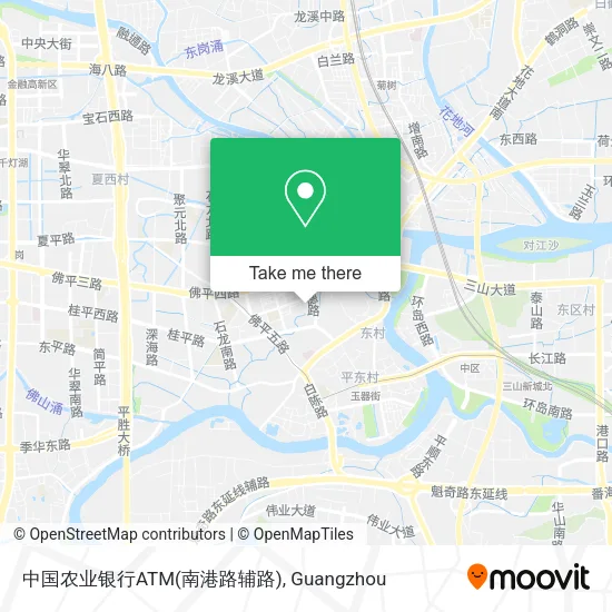中国农业银行ATM(南港路辅路) map