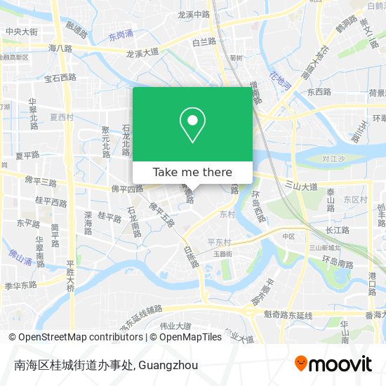 南海区桂城街道办事处 map
