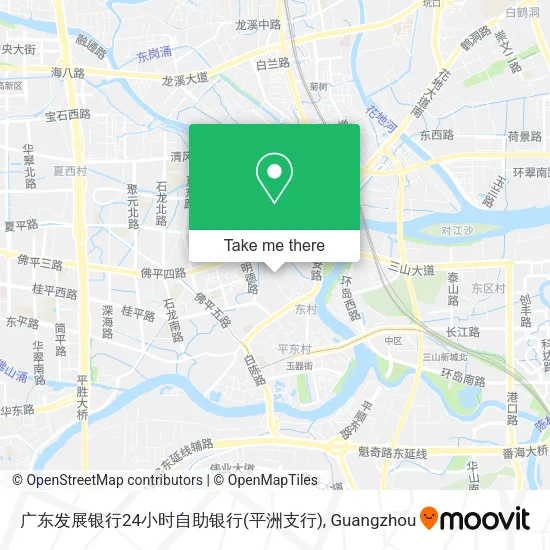 广东发展银行24小时自助银行(平洲支行) map