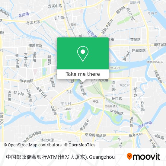 中国邮政储蓄银行ATM(怡发大厦东) map