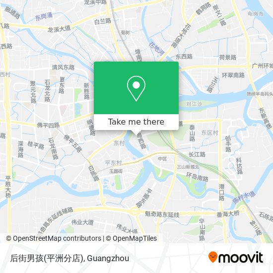 后街男孩(平洲分店) map
