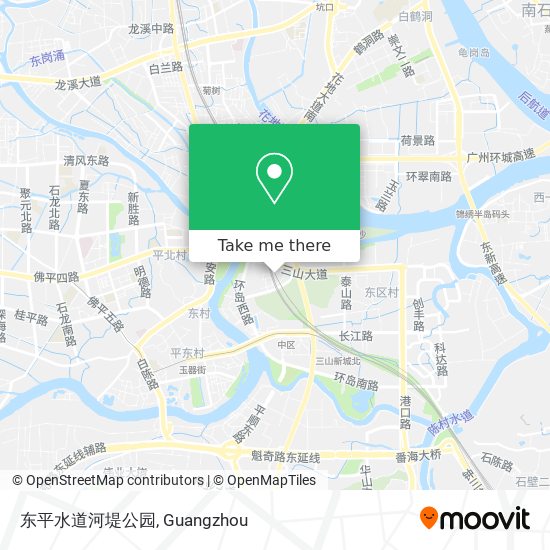 东平水道河堤公园 map