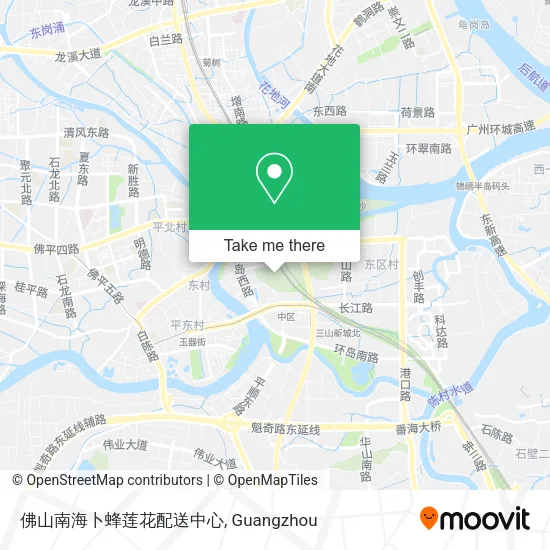 佛山南海卜蜂莲花配送中心 map