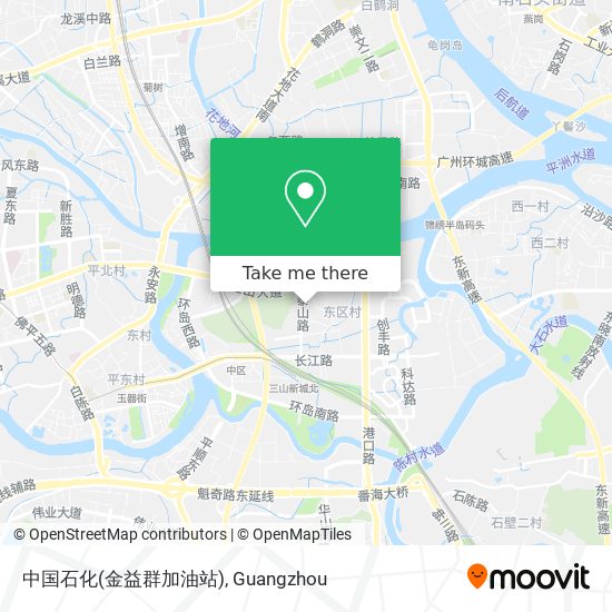中国石化(金益群加油站) map