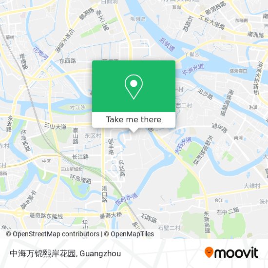 中海万锦熙岸花园 map