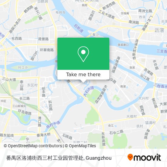 番禺区洛浦街西三村工业园管理处 map