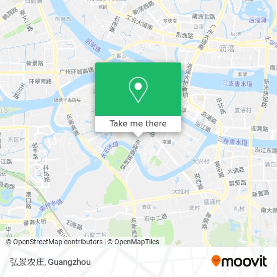 弘景农庄 map