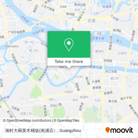 湘村大碗菜木桶饭 map
