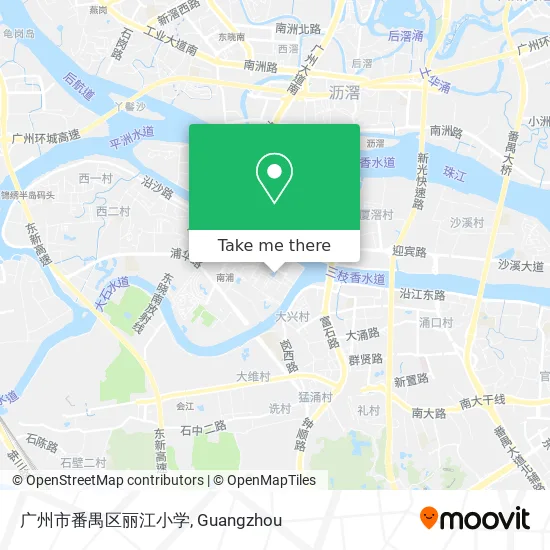 广州市番禺区丽江小学 map